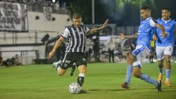 Nicolás Servetto debutó con la camiseta de Gimnasia y Esgrima. Foto: Martín Pravata/UNO&nbsp;