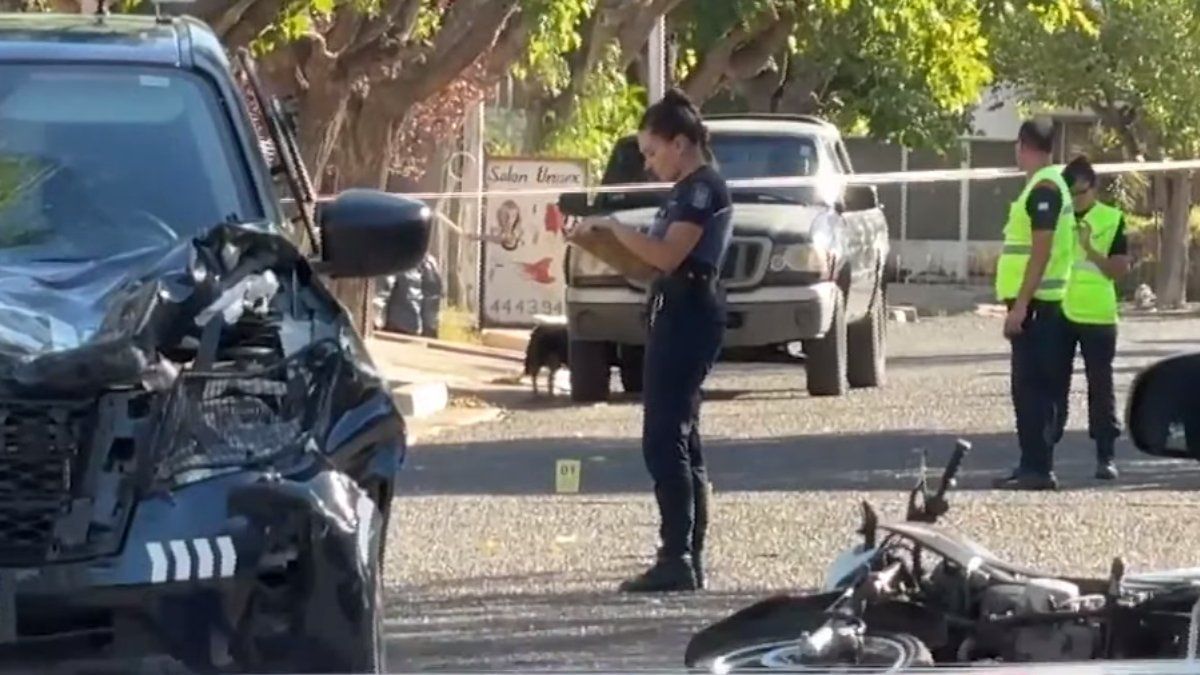 El accidente en Las Heras terminó con la vida de un delivery de 36 años.