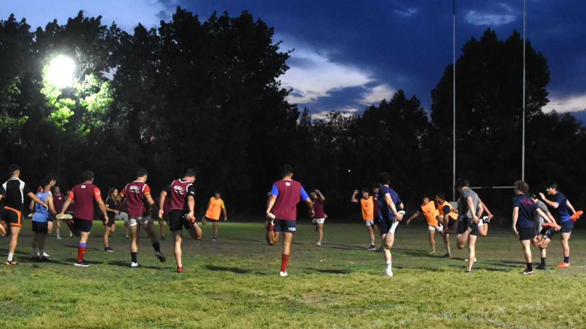 Los entrenamientos del seleccionado de la URC fueron en Los Tordos