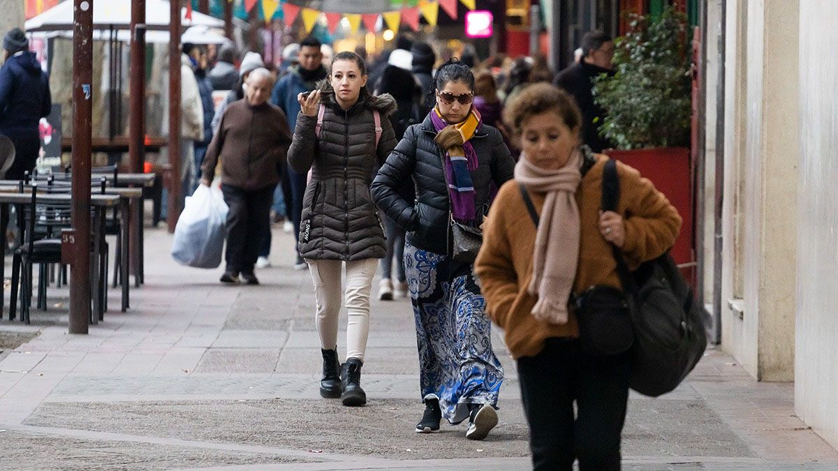 El frío de invierno se instaló en Mendoza con temperaturas muy bajas.