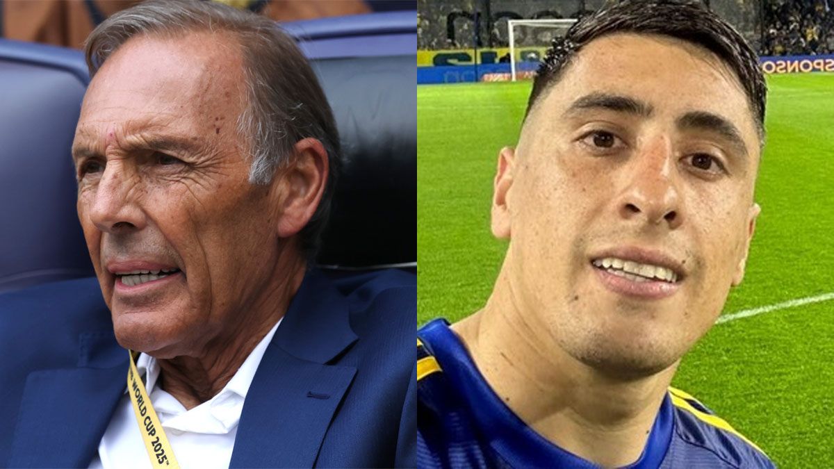 Miguel Ángel Russo y Miguel Merentiel.