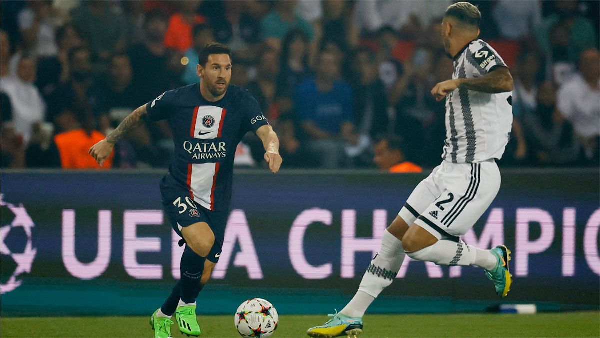PSG, con Messi, venció ajustadamente a Juventus en el inicio de la Champions