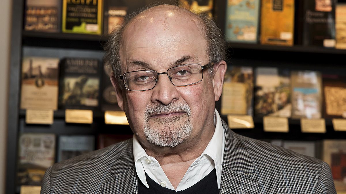 Salman Rushdie. El escritor fue apuñalado en Nueva York este viernes.