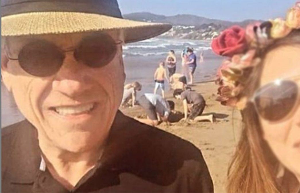 El presidente de Chile, Sebasián Piñera, fue duramente cuestionado por no usar tapaboca en la playa.
