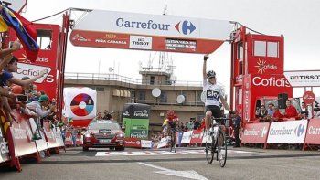 Vuelta de España: Froome ganó la 11° etapa, con Nairo a sus espaldas