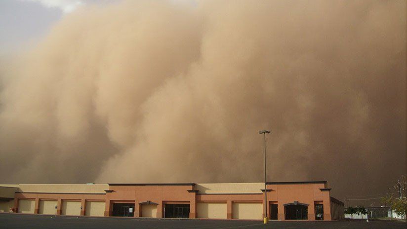 Apocalíptico: tormenta de arena se traga una ciudad entera
