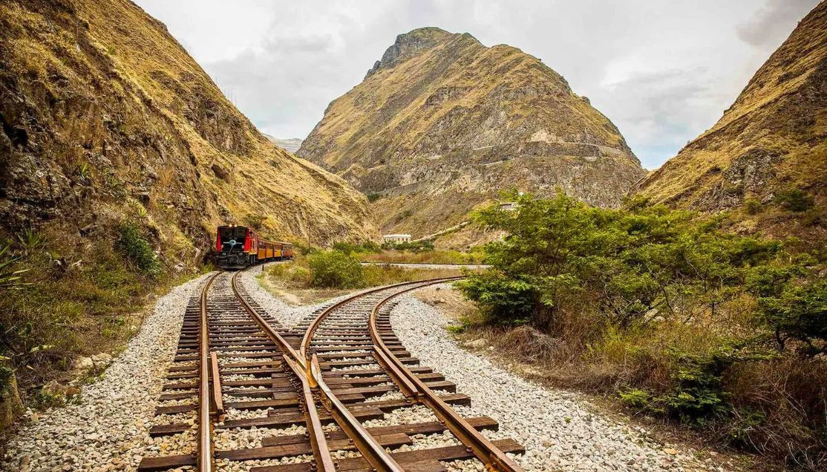 Es uno de los trenes más peligrosos del mundo. Imagen: Condé Nast Traveller.