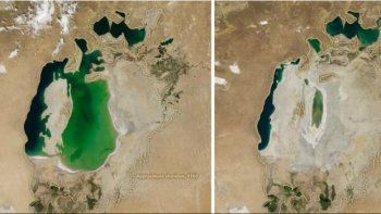 El cuarto lago del mundo se está secando