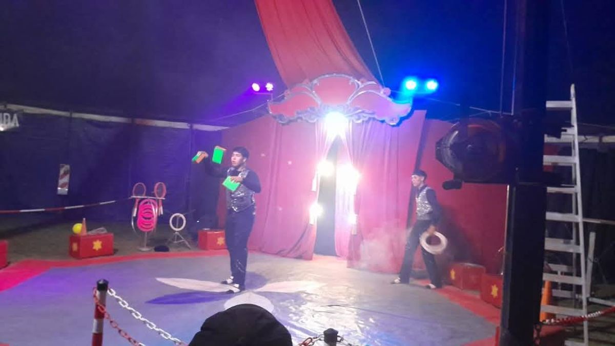 "Nací en una familia humilde y siempre me quedó eso de hacer algo por los chicos", dijo el fundador delcirco, Rodrigo Paredes. "Nací en una familia humilde y siempre me quedó eso de hacer algo por los chicos", dijo el fundador delcirco, Rodrigo Paredes.