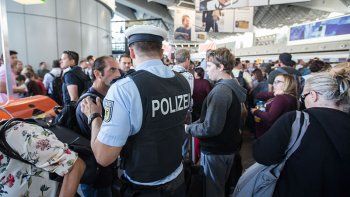 Desalojaron parte del aeropuerto Francfort por una alerta seguridad