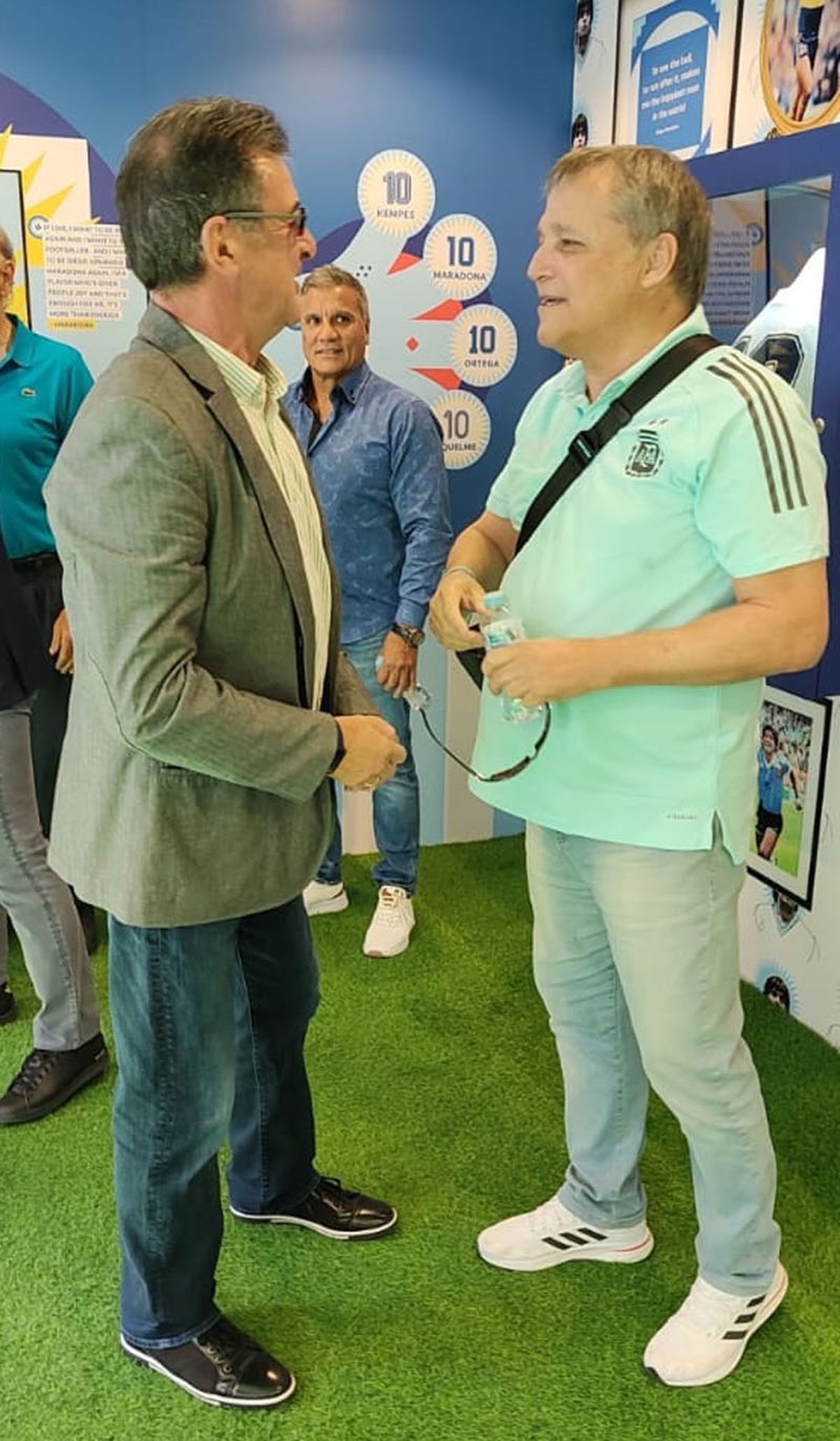 Mario Kempes y Daniel Bertoni, la gran dupla de Argentina en el Mundil '78.