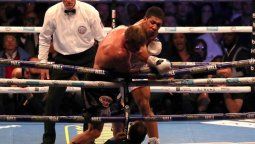 ¡Lo aniquiló! Anthony Joshua derrotó a Alexander Povetkin