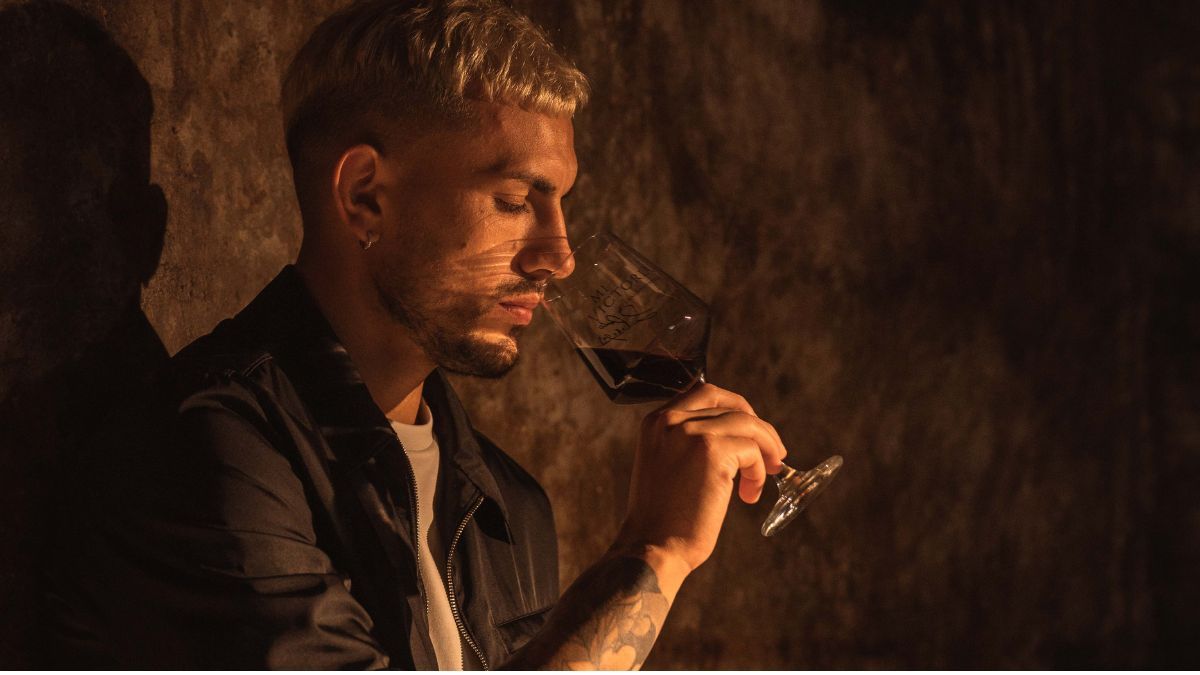 Leandro Paredes prsentó su nuevo vino Mi Victoria LP32