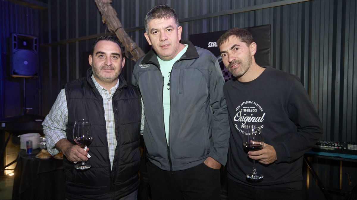 Fernando Derpich, Sergio Jara y Gustavo Pietrobon Fernando Derpich, Sergio Jara y Gustavo Pietrobon