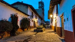 Las calles de Tapalpa parecen de otra época. Las calles de Tapalpa parecen de otra época.