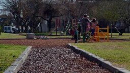 Arreglan más de 25 plazas en Guaymallén