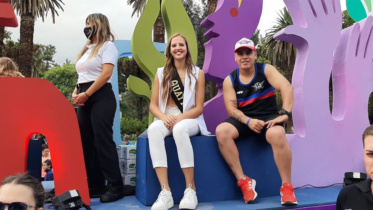 Vendimia 2022: Sofía Grangetto y Diego Medina en el inicio del Carrusel