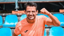 Mariano Navone dio una de las buenas noticias para los argentinos en el ATP de Bastad.&nbsp;