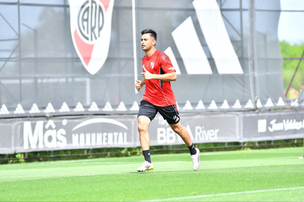 Pity Mart&iacute;nez est&aacute; a disposici&oacute;n de Marcelo Gallardo e ir&iacute;a al banco en River.