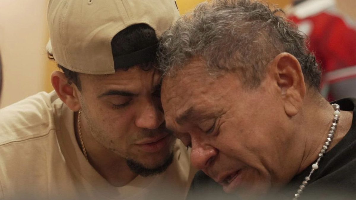 Así fue el reencuentro del futbolista Luis Díaz con su padre, quien estuvo secuestrado