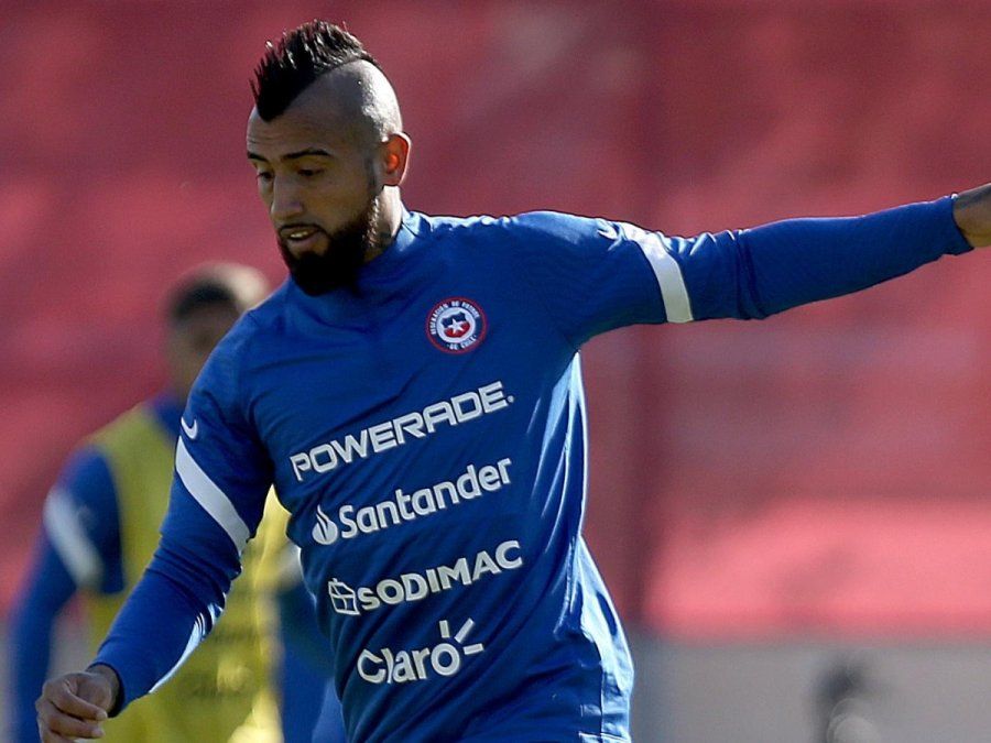 Arturo Vidal estará con Chile en el inicio de las eliminatorias.