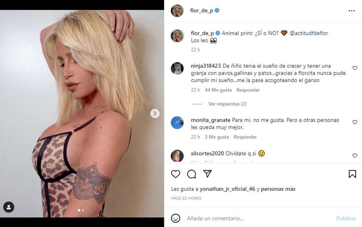 El posteo de Florencia Peña que volvió loco a sus followers.