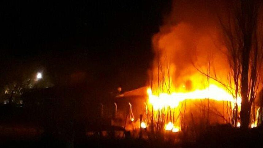 Se incendió una escuela de San Carlos