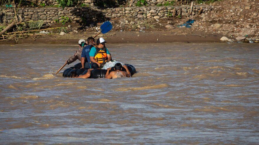 El río Bermejo, en el paso fronterizo entre Salta y Bolivia, volvió a ser escenario de otra tragedia