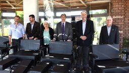 La escuela Álvarez Condarco y Vendimia Solidaria donaron sillas para obesos