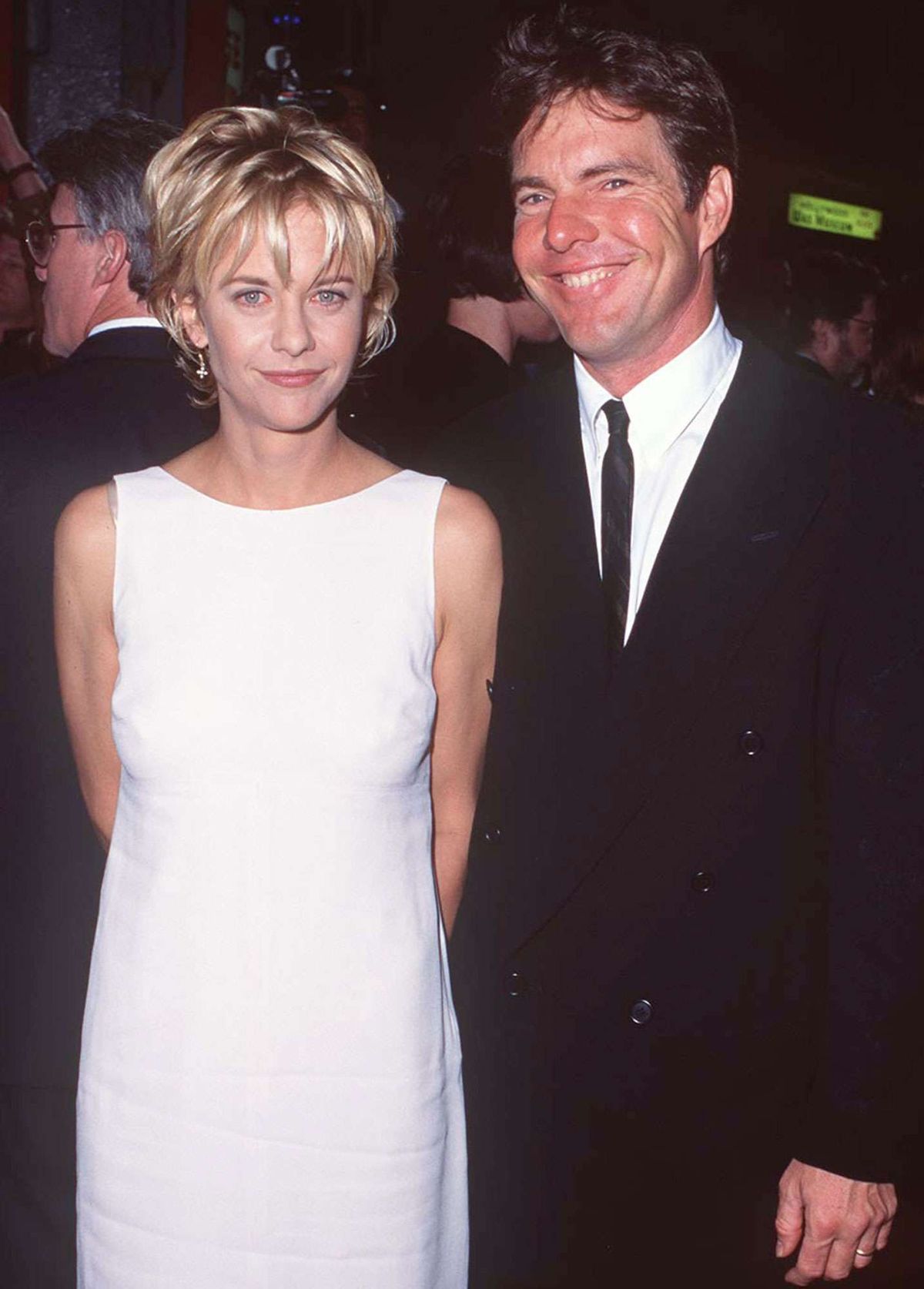 Los actores Meg Ryan y Dennis Quaid. Los actores Meg Ryan y Dennis Quaid.