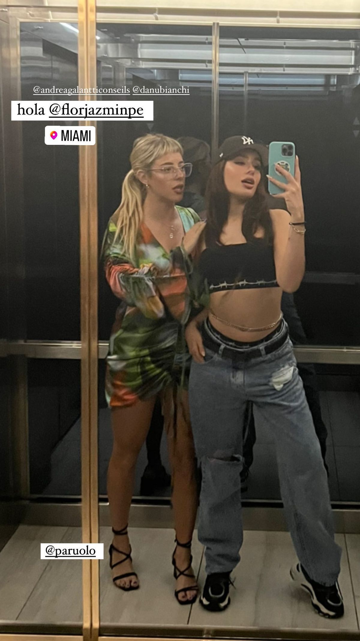 La foto de Nati Jota picantísima en la noche de Miami.