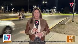 En la rotonda del avión, el tránsito matutino se intensifica debido al horario de ingreso a los colegios y trabajos. Asimismo, se registran bajas temperaturas durante la mañana y es necesario salir bien abrigado.