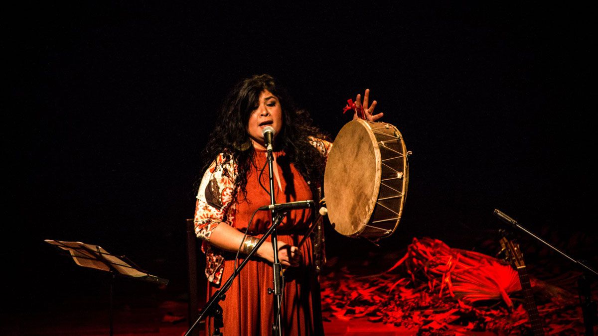 Cristina Pérez dará el taller de canto con tambor.