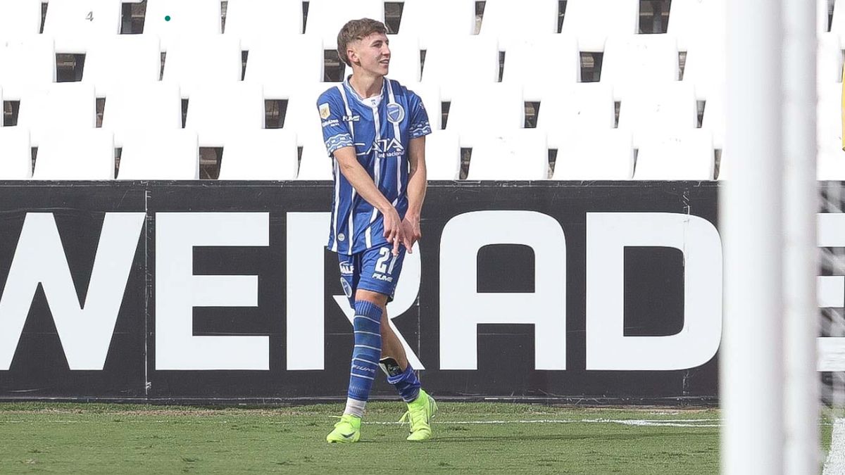 Andino abrió el marcador en el clásico.