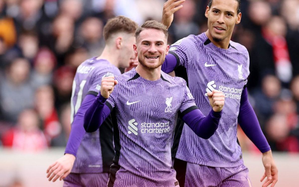 Alexis Mac Allister suma dos goles en la Premier