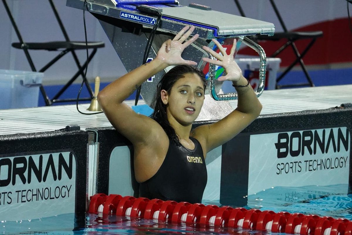 Agostina Hein gan&oacute; 9 medallas de oro en la nataci&oacute;n de Panam&aacute; 2026.