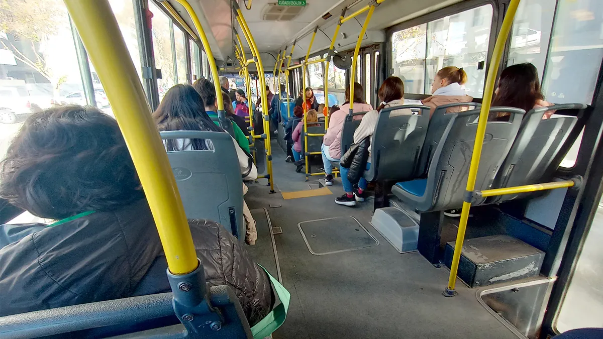 Paradas de micro provisorias en Ciudad por cortes de calles.