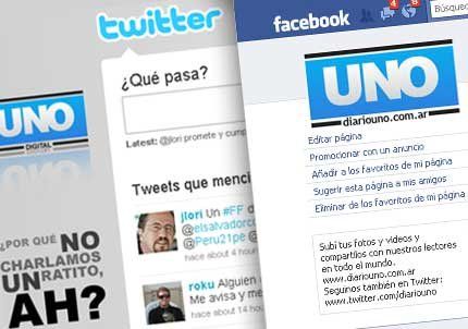 Diariouno.com.ar lidera en redes sociales
