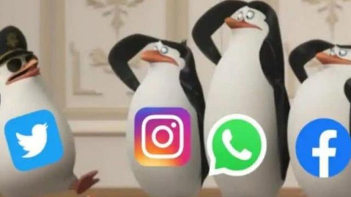 Los memes de la caída de WhatsApp, Instagram y Facebook