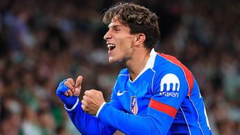 La tajante respuesta de Giuliano Simeone cuando le preguntaron si jugaría en Boca