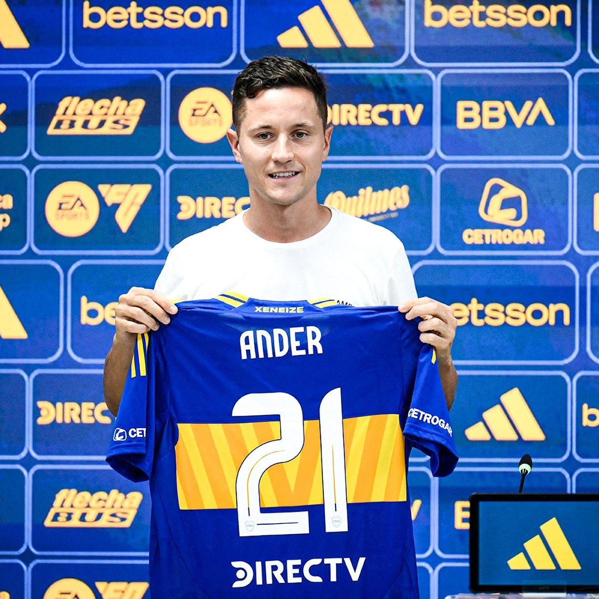 Ander Herrera es baja en Boca para el partido frente a Unión. Ander Herrera es baja en Boca para el partido frente a Unión. 