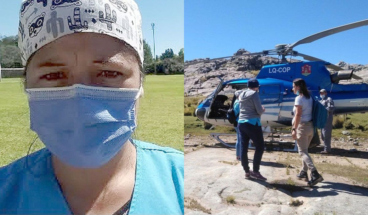 Vanesa les llev&oacute; la Sputnik V hasta la aldea, en lo m&aacute;s alto de C&oacute;rdoba.