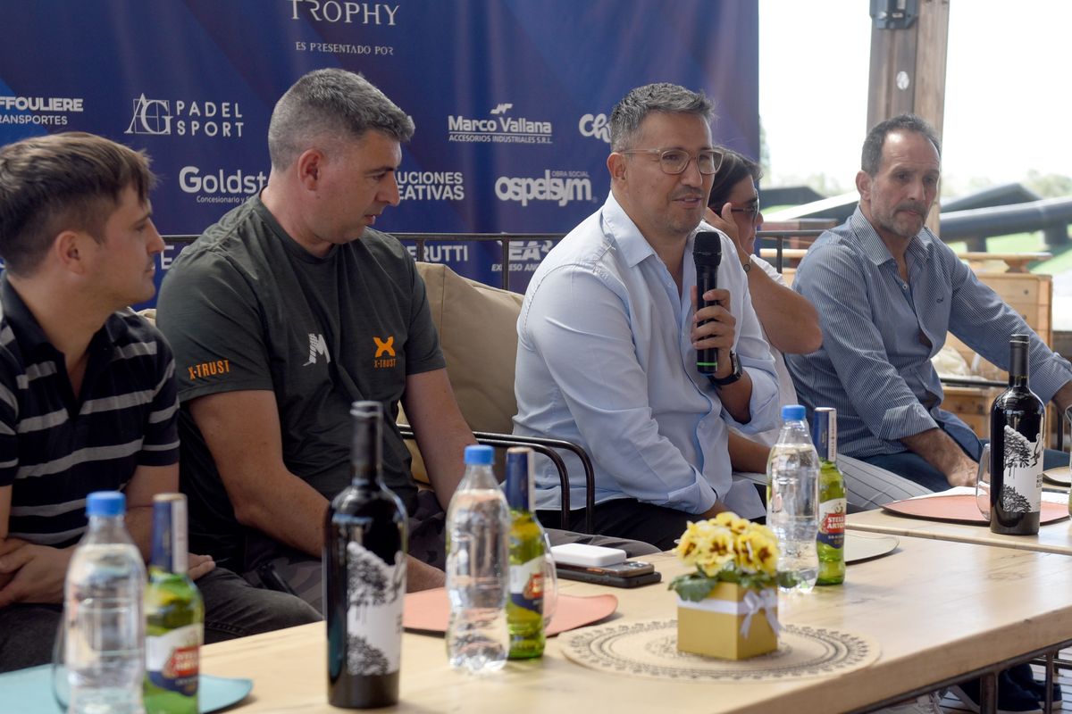 El lanzamiento del Mendoza Padel Trophy.