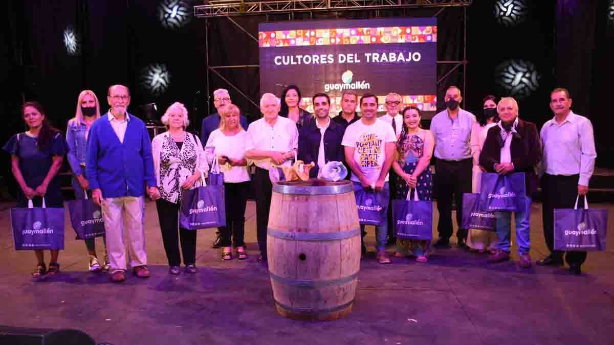 Los Cultores del Trabajo homenajeados en Guaymallén, en este caso de San José, Belgrano y Nueva Ciudad.