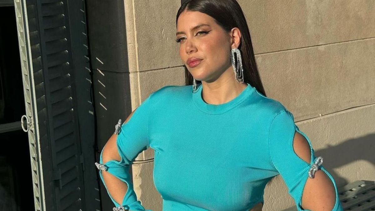 Desde Roma, Wanda Nara se suma al hilo dental ultra XS en modo coquette y paraliza Italia