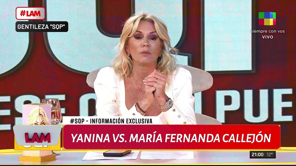 Yanina Latorre y María Fernanda Callejón se dijeron de todo: ¿Me estás forr...?