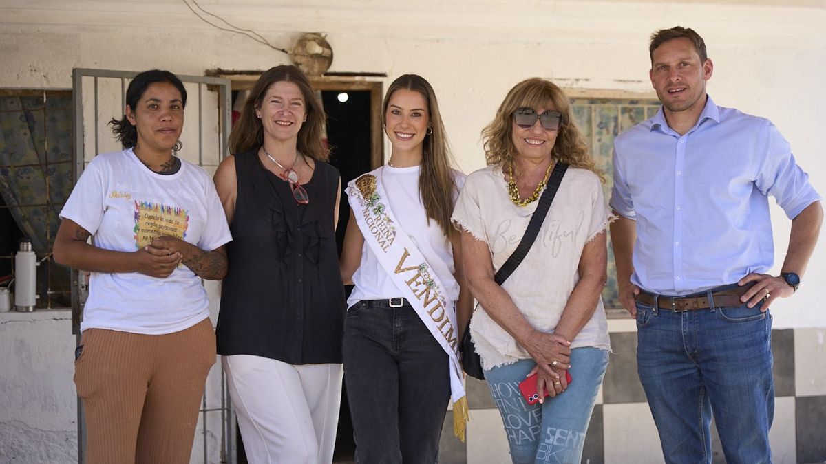Fundación Grupo América y Tadicor realizaron una acción navideña junto a la Reina Nacional de la Vendimia