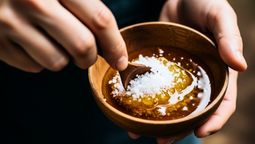 La mezcla de miel y sal puede ayudar a mantener una buena hidratación, entre otros beneficios