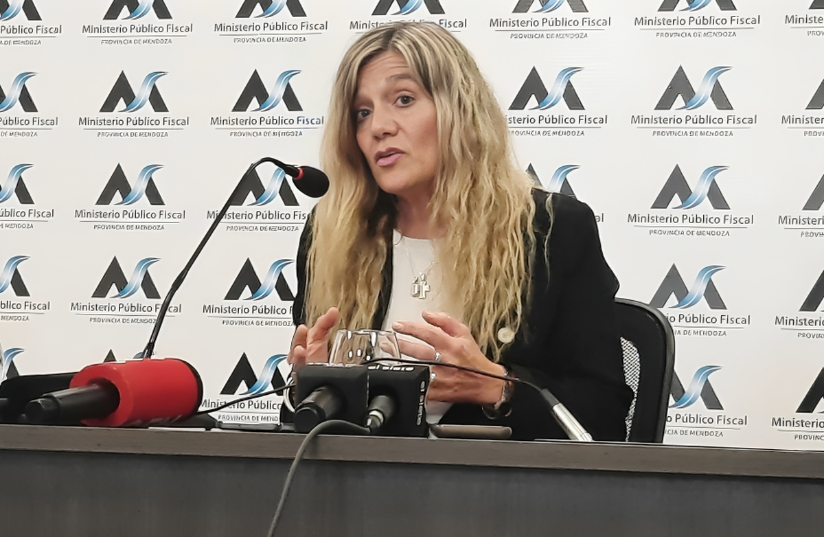 La fiscal Claudia Ríos.