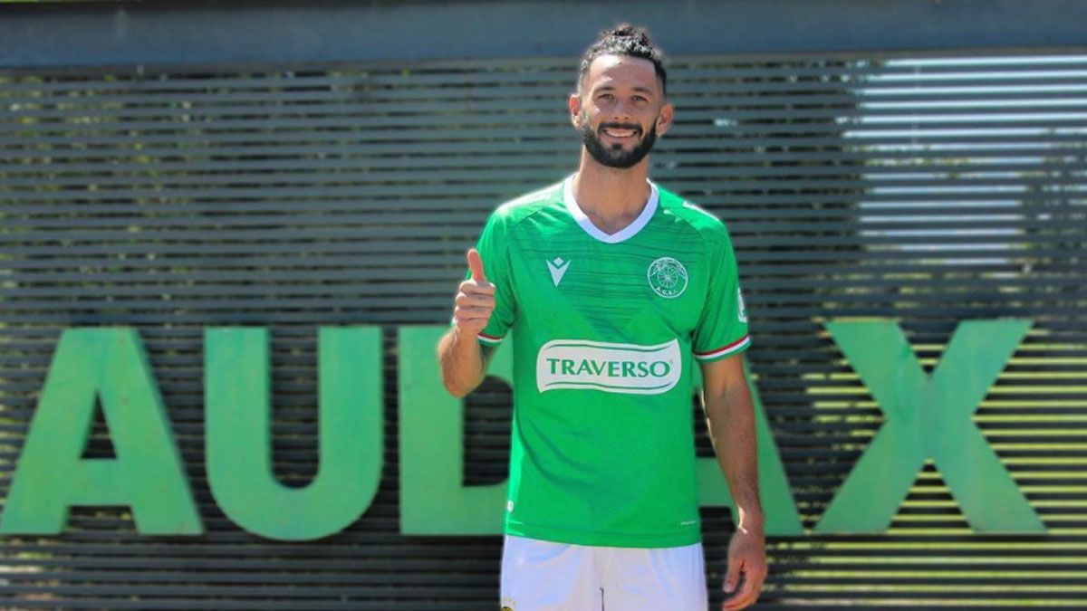 Marcelo Larrondo solo jugó dos partidos en Audax Italiano